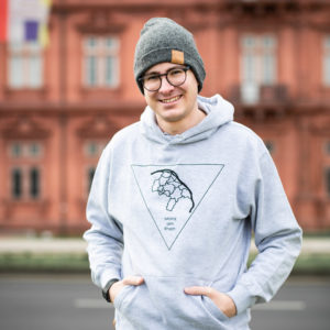 Hoodie - Design: Stadtkarte Männer